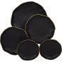 Aslo 5 Disc Black Metal Wall Art by Ora Designs | Style Our Home