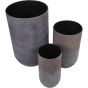 Volcano  Set of Three  Planters