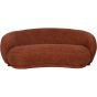Lomond Curved Mini Sofa Terracotta