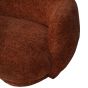 Lomond Curved Mini Sofa Terracotta
