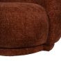 Lomond Curved Mini Sofa Terracotta
