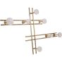 Genova Iron and Marble Seven Wall Hanger