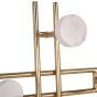 Genova Iron and Marble Seven Wall Hanger