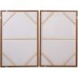 Modern Abstract  Wall Art Set of Two