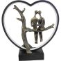 Lovers on Branch Light Sculpture LED USB