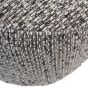 Roehampton Textured Slub Swivel Chair Mocha