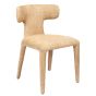 Pair of Milo Upholstered Dining Chairs in Wheat