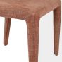 Pair of Milo Upholstered Dining Chairs in Brown