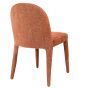 Pair of Eska Upholstered Dining Chairs in Brown