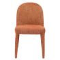 Pair of Eska Upholstered Dining Chairs in Brown by Ora Designs | Style Our Home