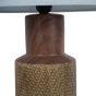Hastings Textured Ceramic Table Lamp with Shade E27 60W