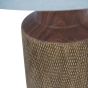 Hastings Textured Ceramic Table Lamp with Shade E27 60W