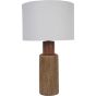Hastings Textured Ceramic Table Lamp with Shade E27 60W by Ora Designs | Style Our Home