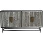 Delaney Bone Inlay Four Door Buffet Cabinet