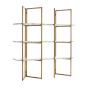 Lagrand Gold 3 Shelf Display Unit by Richmond Interiors | Style Our Home
