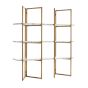 Lagrand Gold 3 Shelf Display Unit by Richmond Interiors | Style Our Home