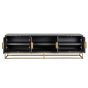 Blackbone Brass 4 Door TV Unit - Style Our Home 