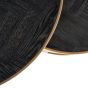 Blackbone Brass Set of 2 Round Coffee Tables - Style Our Home