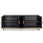 Blackbone Brass 4 Door Sideboard - Style Our Home