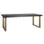 Blackbone Brass Dining Table 220cm - Style Our Home