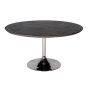 Blackbone Silver Round DIning Table - Style Our Home