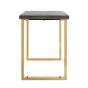 Blackbone Gold Bar Table - Style Our Home