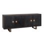 Hunter Rustic Black 4 Door Sideboard by Richmond Interiors | Style Our Home 