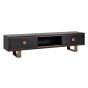 Hunter Rustic Black 2 Drawer TV Sideboard by Richmond Interiors | Style Our Home 