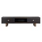 Hunter Rustic Black 2 Drawer TV Sideboard by Richmond Interiors | Style Our Home 