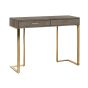 Marie-Lou Gold 2 Drawer Console Table  by Richmond Interiors | Style Our Home