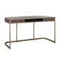 Classio Vegan Leather 2-Drawer Desk - Style Our Home 