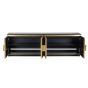 Ironville Gold 4 Door TV Unit by Richmond Interiors | Style Our Home 