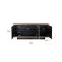 Collada 3 Door Brushed Gold Sideboard by Richmond Interiors | Style Our Home 