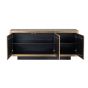 Collada 3 Door Brushed Gold Sideboard by Richmond Interiors | Style Our Home 