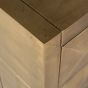 Collada 3 Door Brushed Gold Sideboard by Richmond Interiors | Style Our Home 