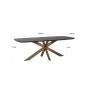 Hayley Dining Table 230cm by Richmond Interiors | Style Our Home 