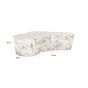 Rockyard Faux White Marble Coffee Table