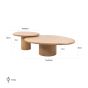 Oakley Coffee Table Set of 2