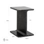 Benson Black End Table