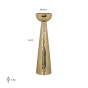 Candle Holder Lizz big (Gold) by  Richmond Interiors | Style Our Home