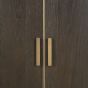 Rivertree 3-Shelves 2-Doors Display Cabinet