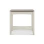 Bergen Grey Washed Oak & Soft Grey Side Table - Style Our Home