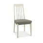 Bergen Grey Washed Oak & Soft Grey High Slatted Titanium Dining Chair (a pair) - Style Our Home