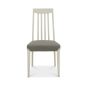 Bergen Grey Washed Oak & Soft Grey High Slatted Titanium Dining Chair (a pair) - Style Our Home