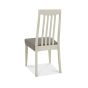 Bergen Grey Washed Oak & Soft Grey High Slatted Titanium Dining Chair (a pair) - Style Our Home