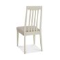 Bergen Grey Washed Oak & Soft Grey High Slatted Grey Dining Chair (a pair) - Style Our Home