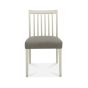 Bergen Grey Washed Oak & Soft Grey Low Slatted Titanium Dining Chair (a pair) - Style Our Home