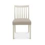 Bergen Grey Washed Oak & Soft Grey Low Slatted Grey Dining Chair (a pair) - Style Our Home