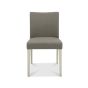 Bergen Grey Washed Oak & Soft Grey Upholstered Titanium Dining Chair (a pair) - Style Our Home