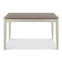 Bergen Grey Washed Oak & Soft Grey Medium Extending Dining Table - Style Our Home